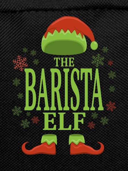 Barista Christmas Elf