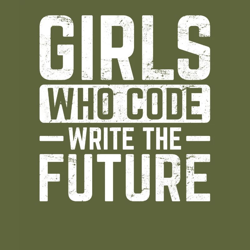 Girl Coder Write The Future Software Programmer Co