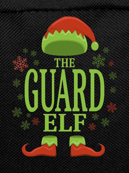 Security guard Christmas elf