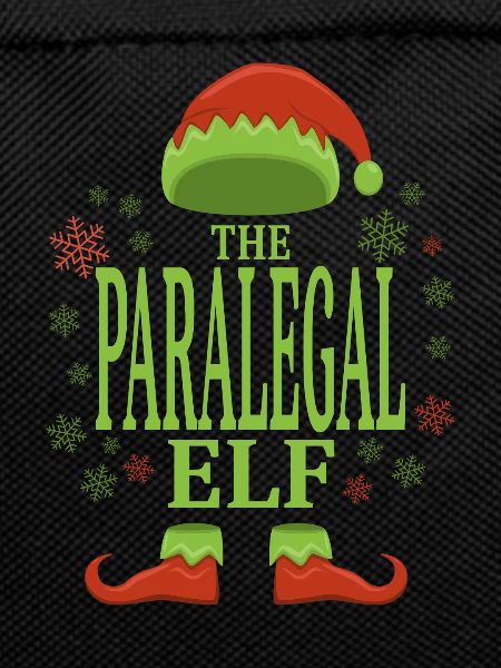 Paralegal Christmas Elf