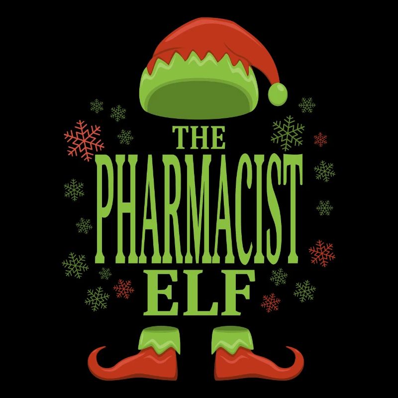 Pharmacien lutin de Noël