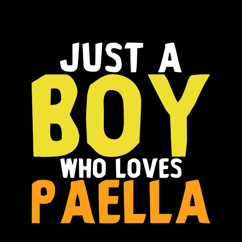 Just A Boy Who Loves Paella