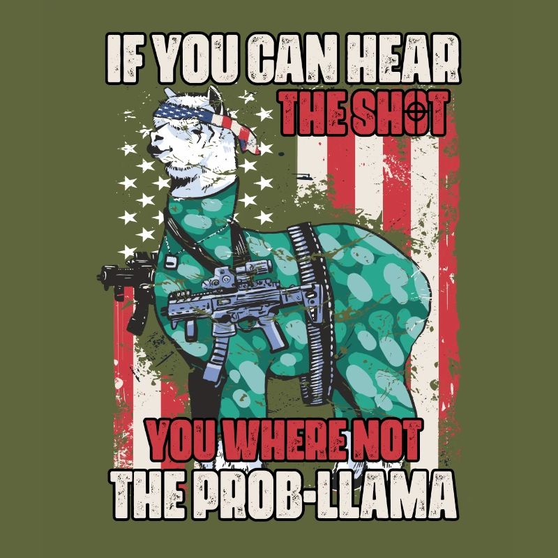LLambo Alpaca Llama Funny NO PROB-LLAMA