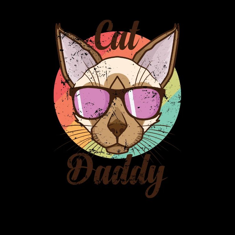 Cat Daddy Siamese Cat Pet Cat