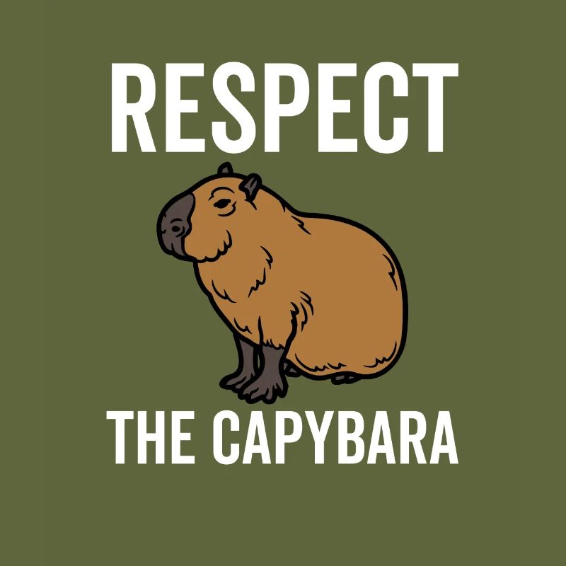 Respect The Capybara