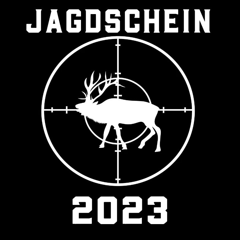 Jagdschein 2023 Jagd Jäger Jägerin