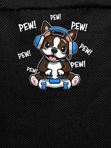 Brown Boston Terrier