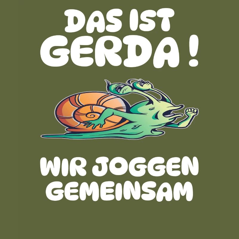 Das ist Gerda Wir Joggen gemeinsam Langsame