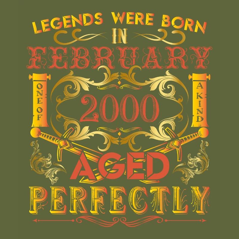Februar 2000 - Geburtstag 2000 Legenden wurden geboren.
