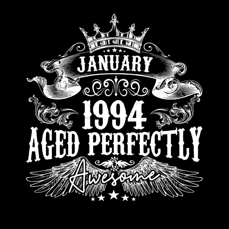 1994 | Januar 1994 Geburtstag Perfekt gealtert