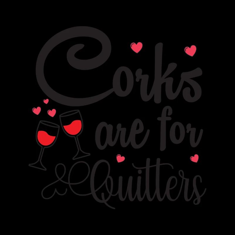 Corks are for drinking wine night for
