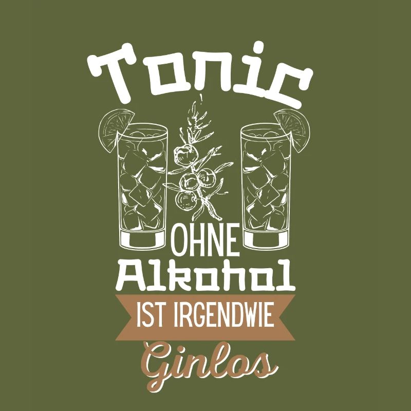 Tonic Without alcohol is somehow Ginlos Gin