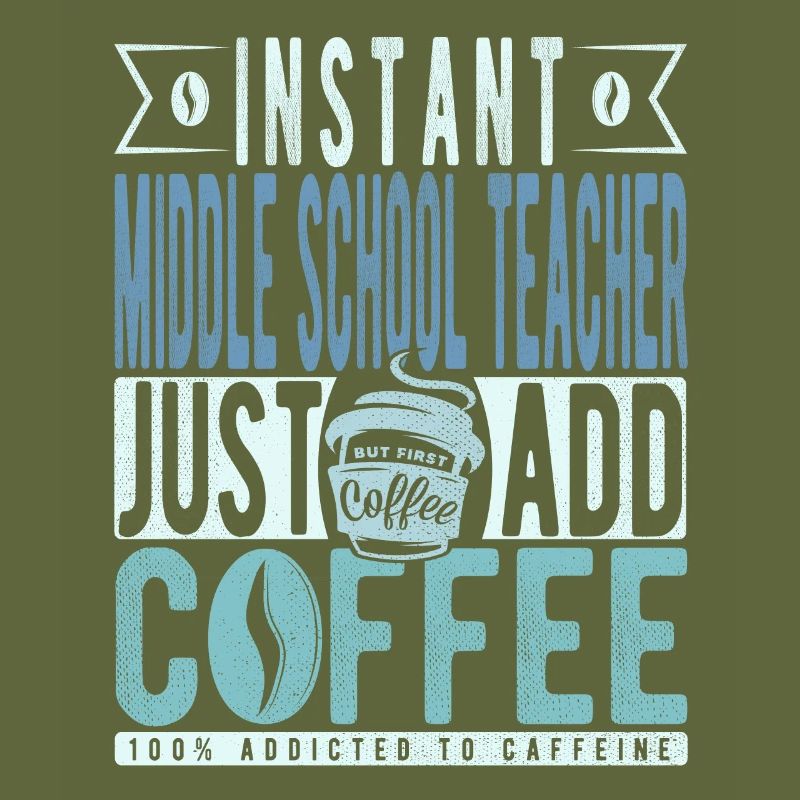 Lehrer Der Mittelschule Kaffee Spruch