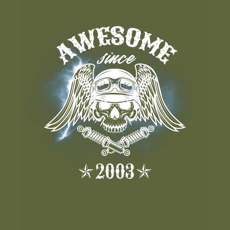 Awesome since 2003, Biker 20. Geburtstag