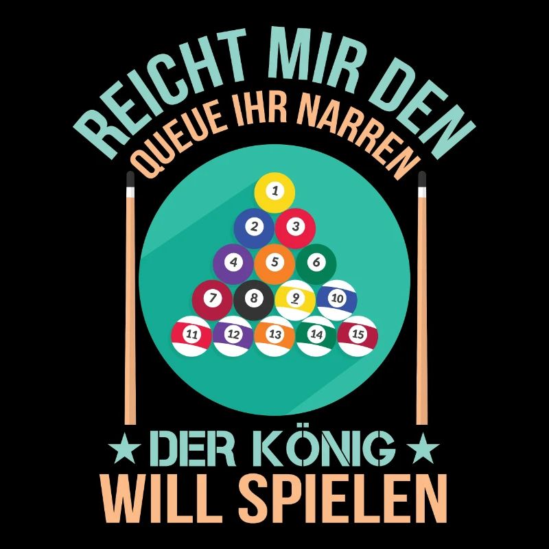 Reicht Mir Den Queue Ihr Narren Billard Pool 9