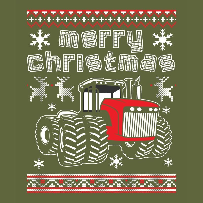 Merry Christmas Tractor