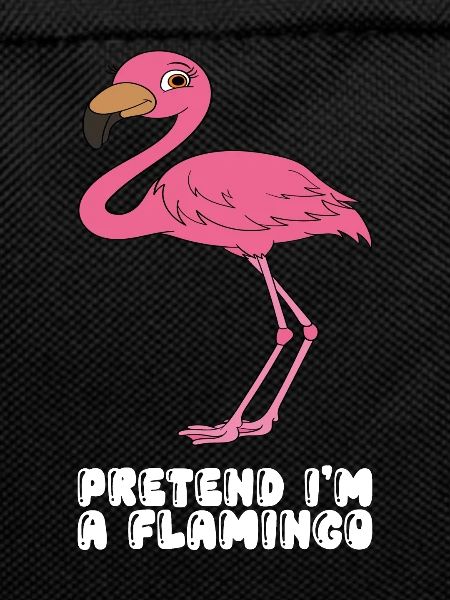 Funny flamingo graphics