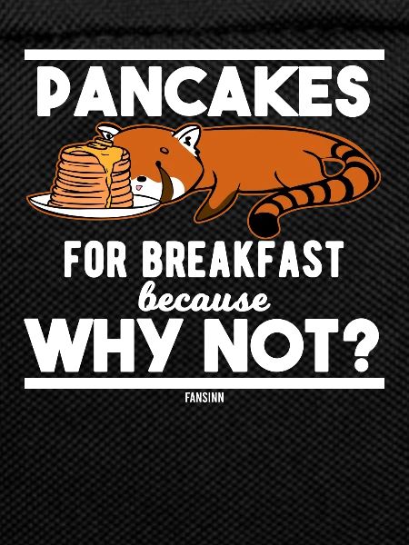 Pancakes for breakfast