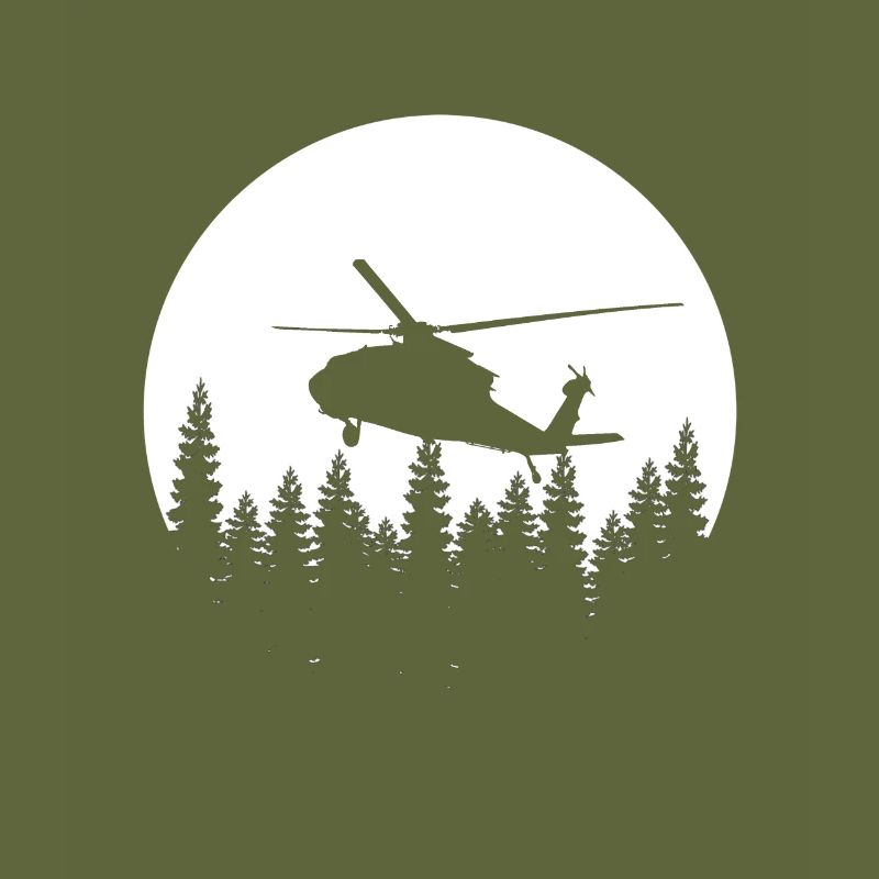 Retro Helicopter