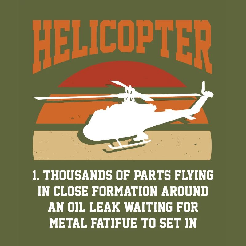 Hubschrauber Pilot Geschenk