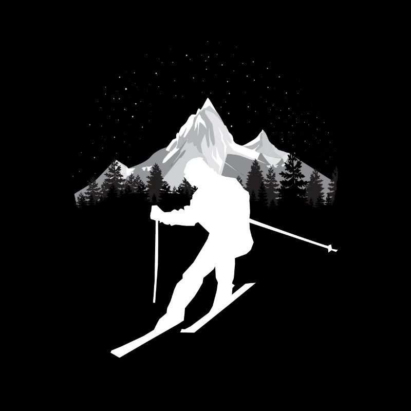 Skiing Mountains