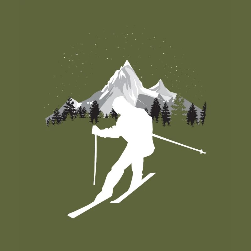 Skiing Mountains