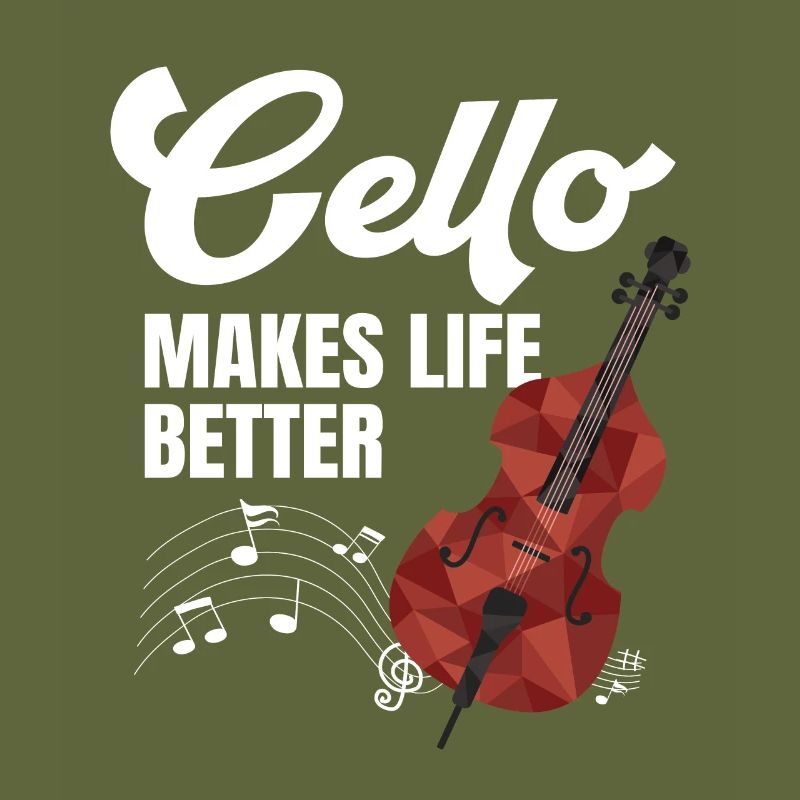 Cello Funny Gift Viola