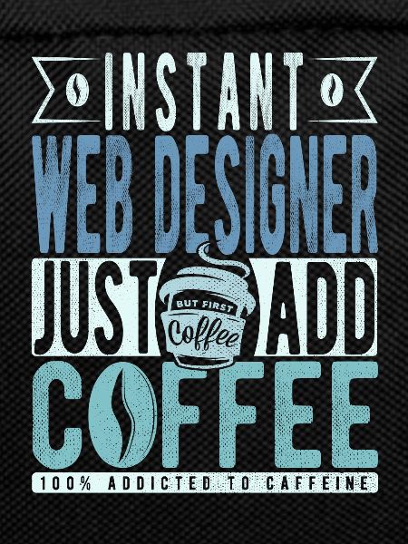 Webdesigner Coffee Quote