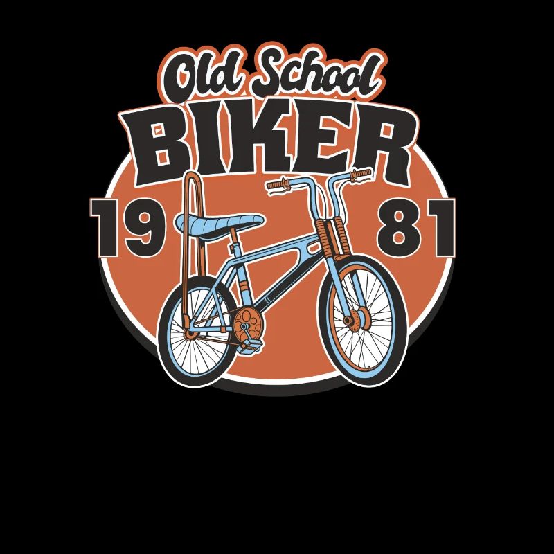 Old School Biker 1981. 42e anniversaire