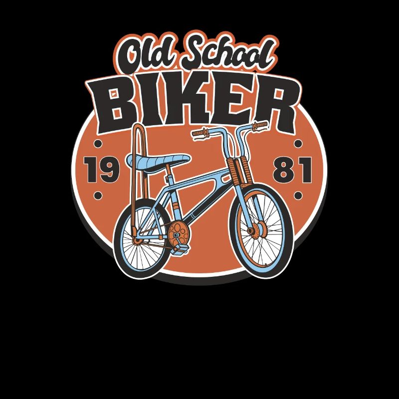 Old School Biker 1981. 42e anniversaire