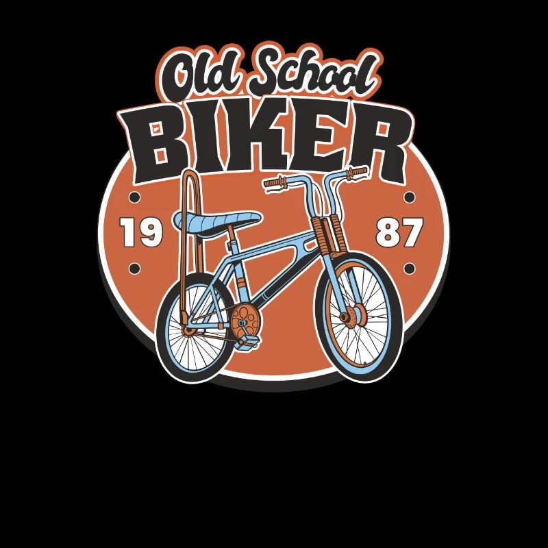 Old School Biker 1987. 36th birthday