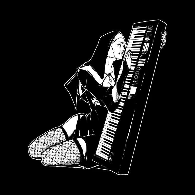 Synth Techno Musik Funny Synthesizer