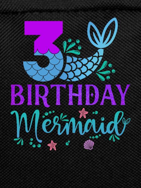 3rd Birthday Mermaid
