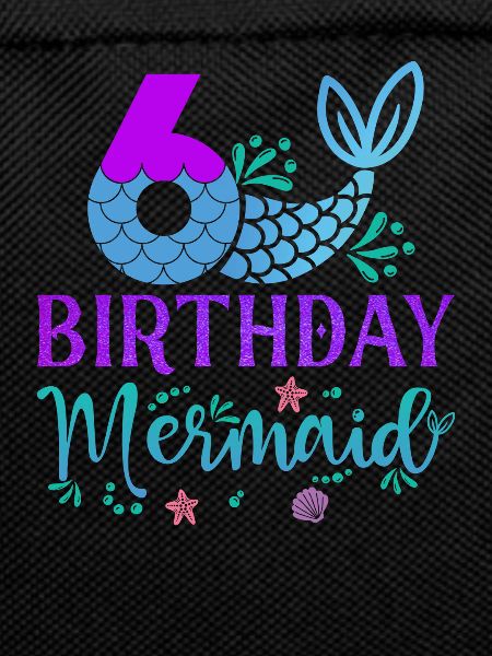 6th Birthday Mermaid