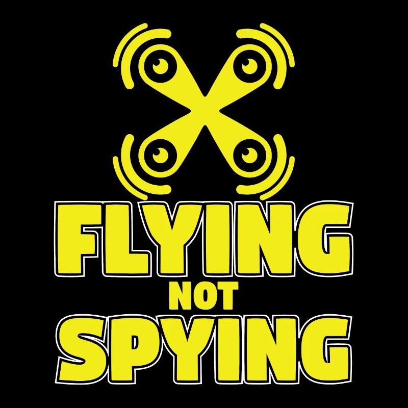 Drone Flying Not Spying