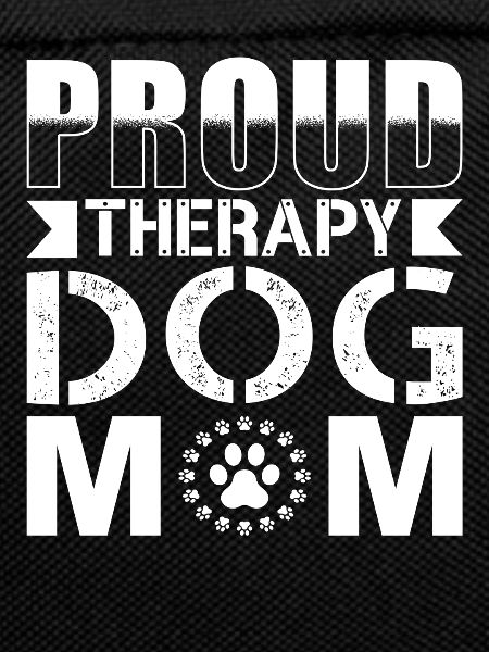 Therapy dog mom