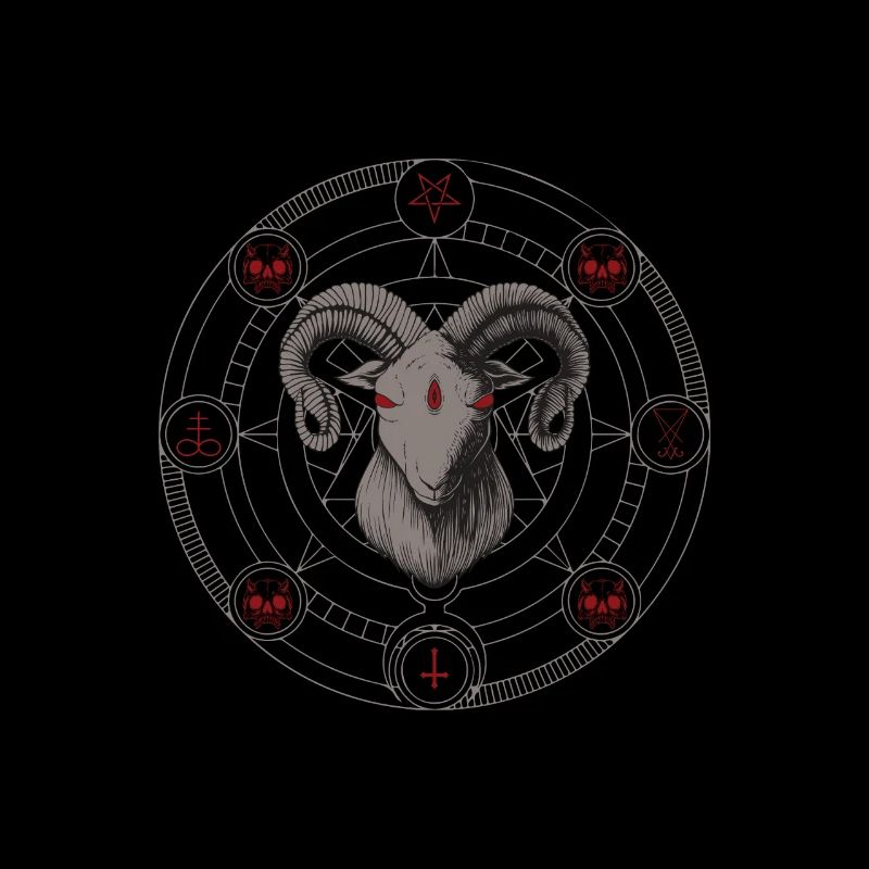 satanic GOAT Design
