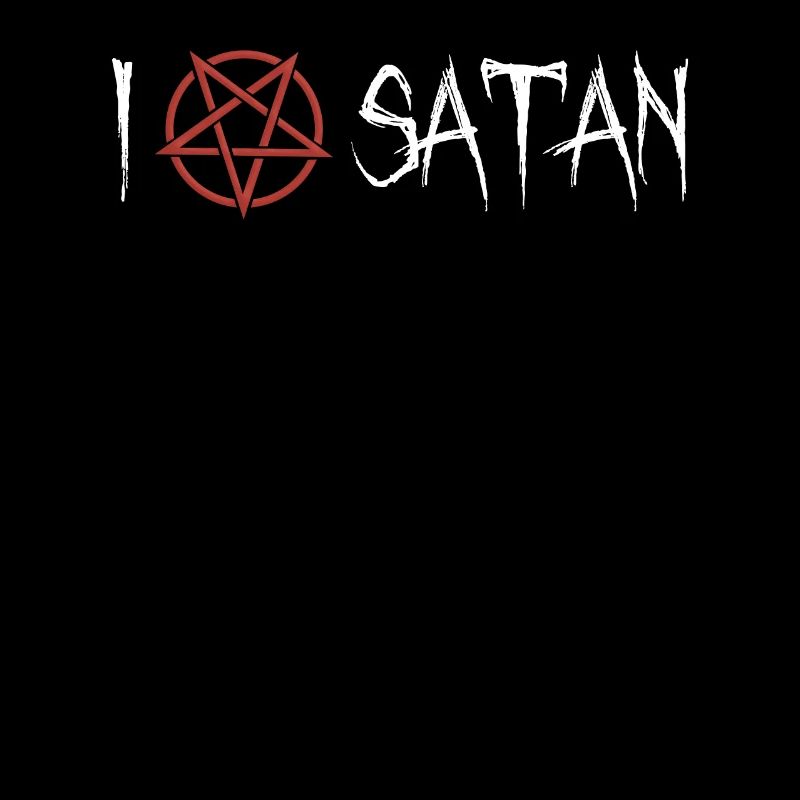 I Love Satan Pentagram
