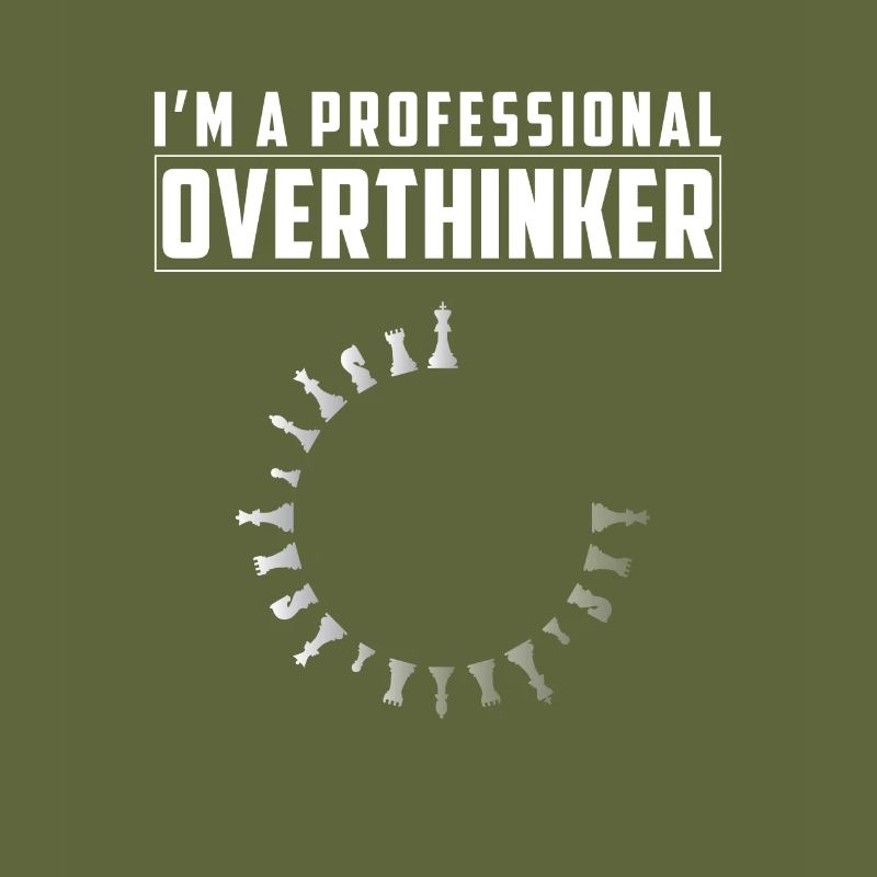 Professional Overthinker Playing Board Game For