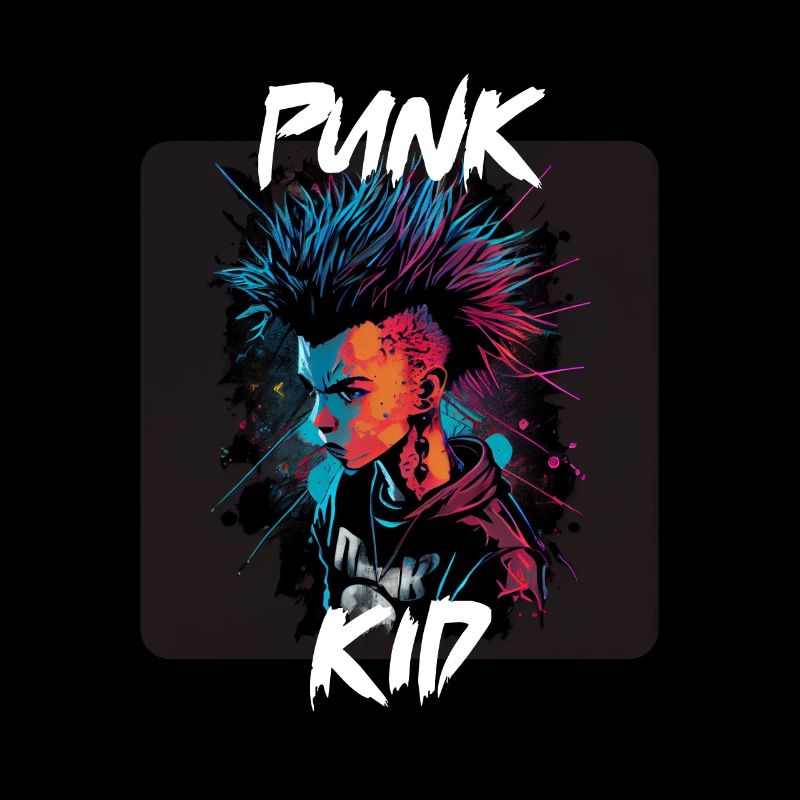 Style graffiti - Cool Punk Kid 7