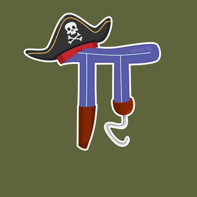 Pi Day Pirate Lovers Math Teacher Student