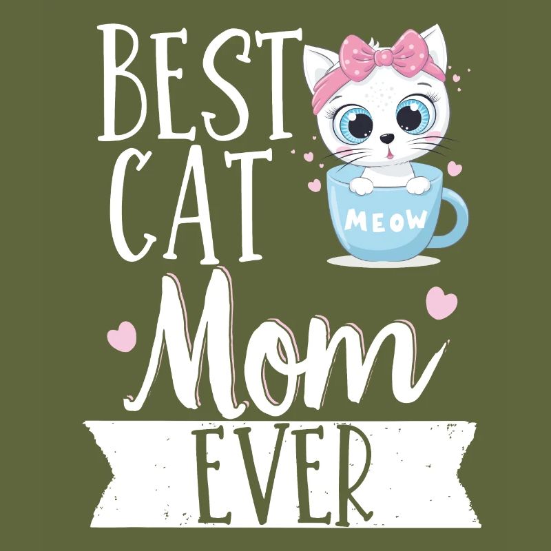 Meilleure maman de chat jamais mère propriétaire de chat