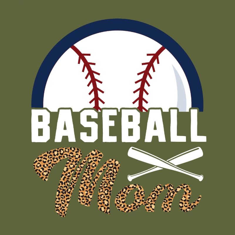 Baseball Mom Mutter Baseballspieler Muttertag