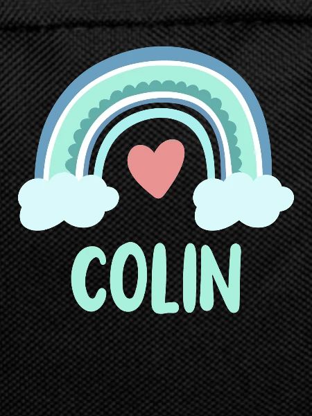 Colin Name Rainbow Baby