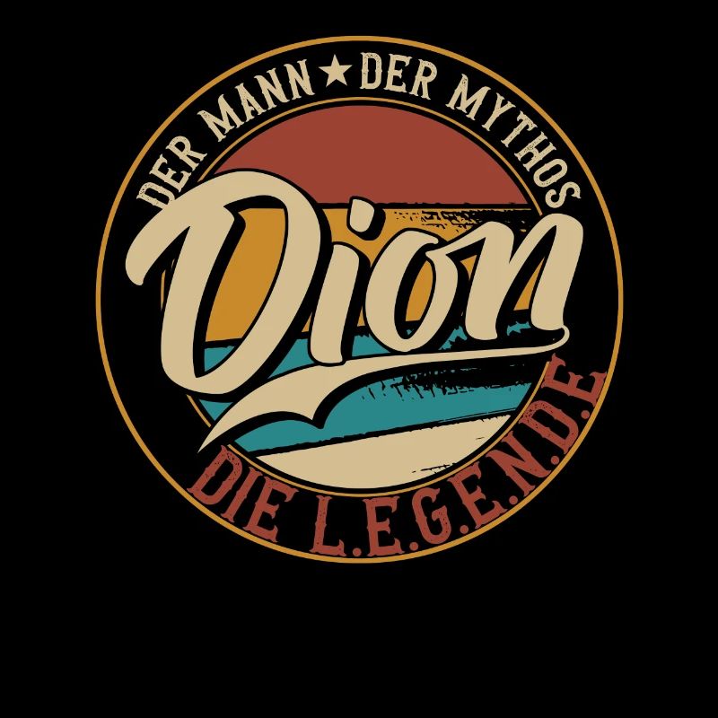 Dion Der Mann der Mythos die Legende Geschenk