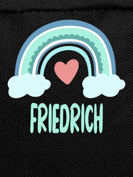 Friedrich Name Rainbow Baby