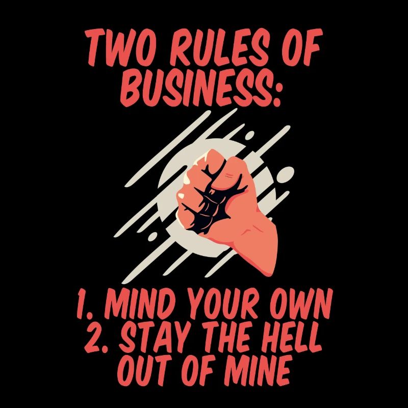 Deux règles de travail, occupez-vous des vôtres 2