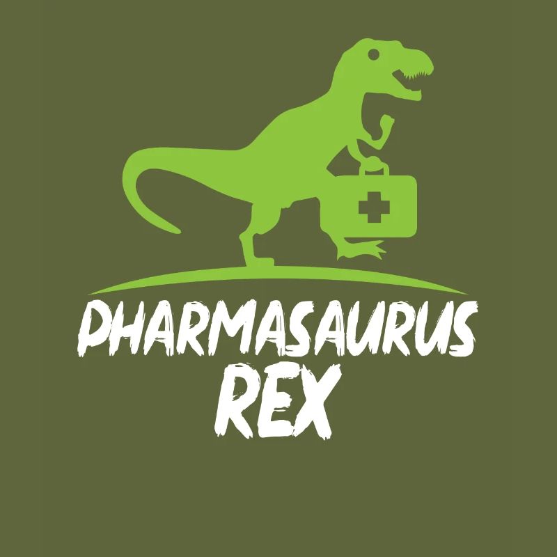 Pharmacist Pharmasaurus Rex Pharmacy Pharma T-Rex