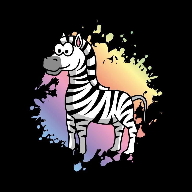 Zebra Comic Animal