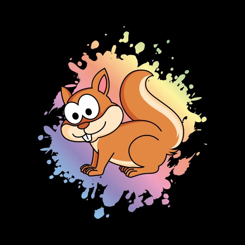 Eichhörnchen Comic Tier